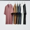 Unisex T-shirt med V-hals