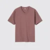 Unisex T-shirt med V-hals