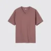Unisex T-shirt med V-hals