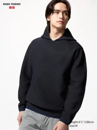 Unisex vaskbar 3D Knit-pullover-Hættetrøje