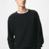 Unisex vaskbar 3D Knit-strikket sweatere