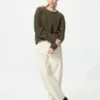 Unisex vaskbar 3D Knit-strikket sweatere