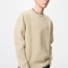 Unisex vaskbar Milano-ribstrikket sweatere