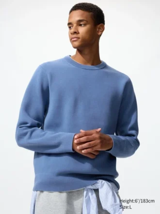 Unisex vaskbar Milano-ribstrikket sweatere