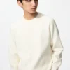 Unisex vaskbar Milano-ribstrikket sweatere