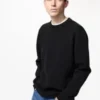 Unisex vaskbar Milano-ribstrikket sweatere