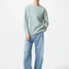 Unisex vaskbar Milano-ribstrikket sweatere
