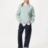 Unisex vaskbar Milano-ribstrikket sweatere