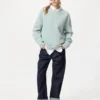 Unisex vaskbar Milano-ribstrikket sweatere