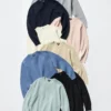 Unisex vaskbar Milano-ribstrikket sweatere
