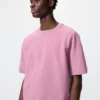 Unisex vaskbar Milano-ribstrikket T-shirt