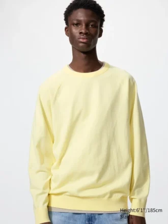 Unisex vaskbar sweater i bomuldsblanding