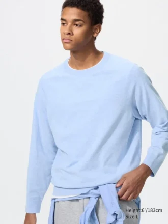 Unisex vaskbar sweater i bomuldsblanding