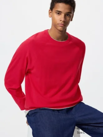 Unisex vaskbar sweater i bomuldsblanding