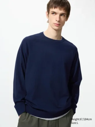 Unisex vaskbar sweater i bomuldsblanding