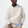 Unisex vaskbar sweater i bomuldsblanding