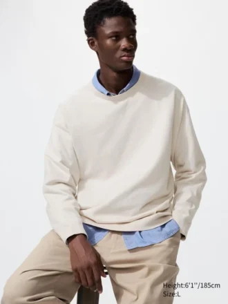 Unisex vaskbar sweater i bomuldsblanding