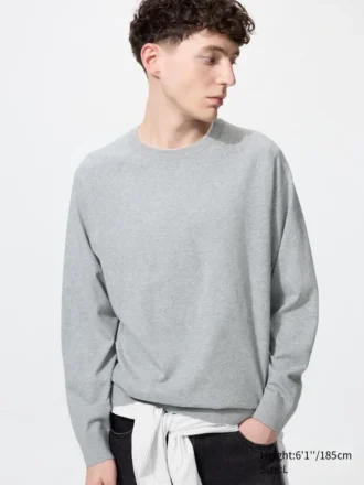 Unisex vaskbar sweater i bomuldsblanding