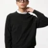 Unisex vaskbar sweater i bomuldsblanding