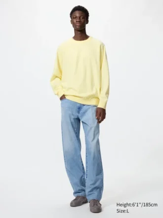 Unisex vaskbar sweater i bomuldsblanding