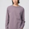 Unisex vasket bomuldst-shirt | Langærmede T-shirts