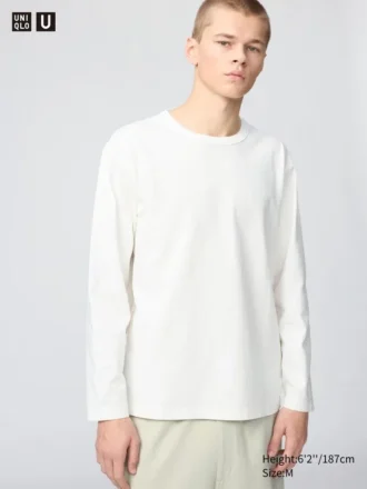 Unisex vasket bomuldst-shirt | Langærmede T-shirts