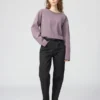 Unisex vasket bomuldst-shirt | Langærmede T-shirts