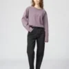 Unisex vasket bomuldst-shirt | Langærmede T-shirts