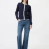 UV-beskyttende cardigan til kvinder | Color Block