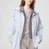 Uv-beskyttende, gennemsigtig oversized Parkaer til kvinder