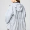 Uv-beskyttende, gennemsigtig oversized Parkaer til kvinder