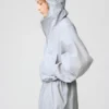 Uv-beskyttende, gennemsigtig oversized Parkaer til kvinder