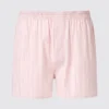 Vævede herrebadeshorts | Stribede