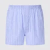 Vævede herrebadeshorts | Stribede