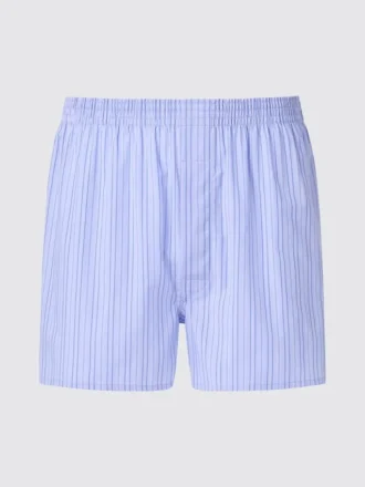 Vævede herrebadeshorts | Stribede