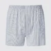 Vævede herrebadeshorts | Stribede