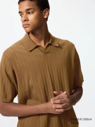 Vaskbar strikket Skipper-sweater til mænd