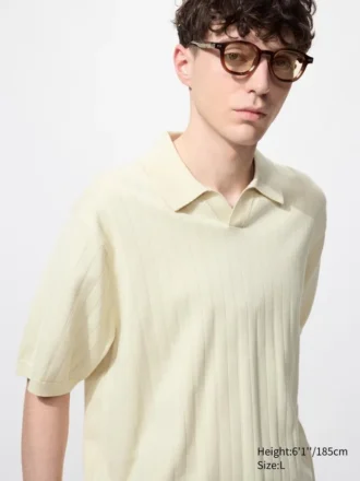 Vaskbar strikket Skipper-sweater til mænd