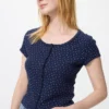 Waffle Full Open Mini T-shirt til kvinder | Mønster