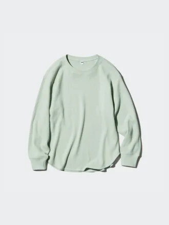 Waffle-T-shirt til kvinder | Langærmede T-shirts
