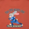 Zootopia UT-T-shirt med grafisk print til børn